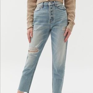 BDG High Waisted Slim Straight Jeans